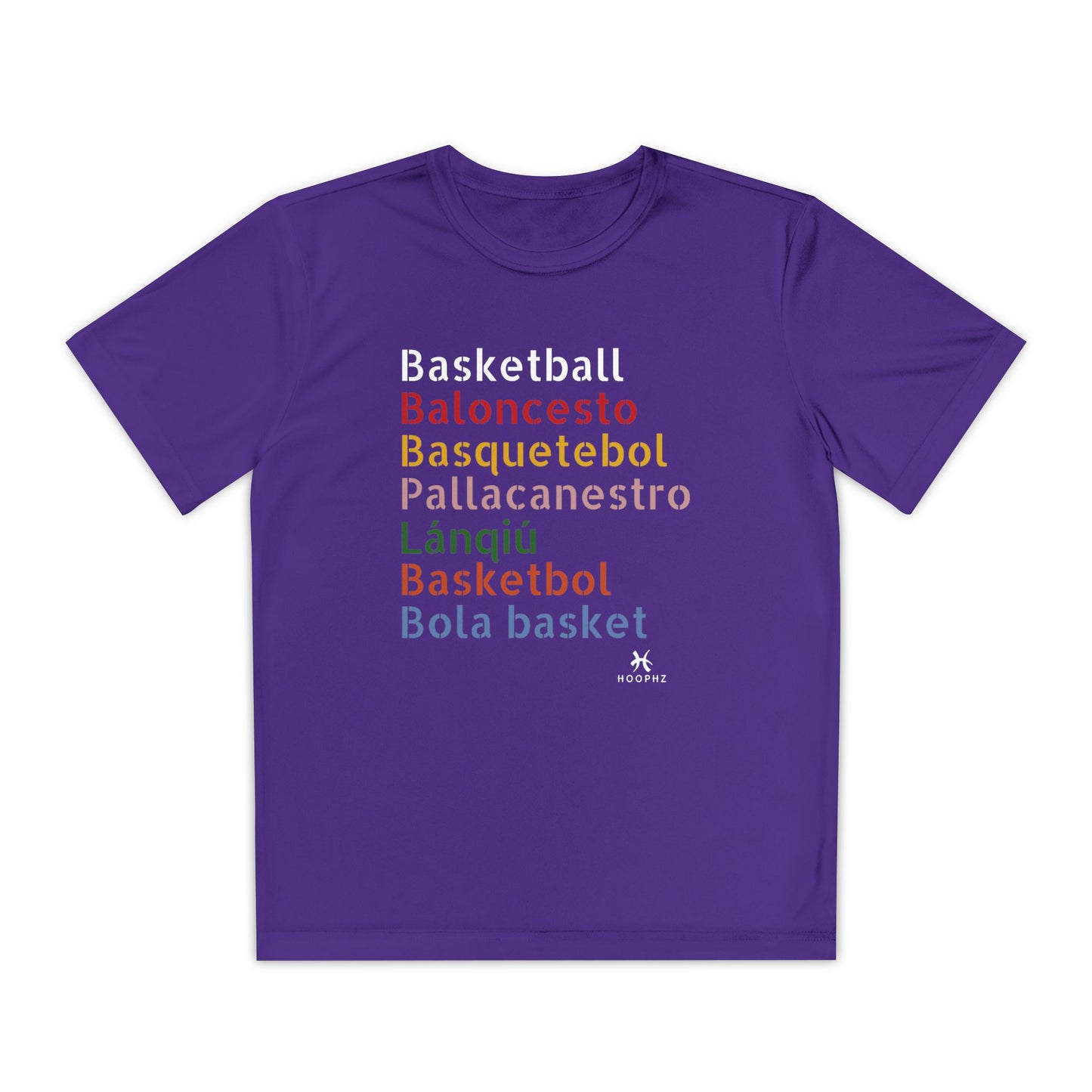 BASKETBALL IS GLOBAL Youth Performance T-Shirt