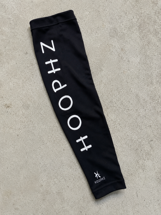 HOOPHZ Black Basketball Arm Sleeves