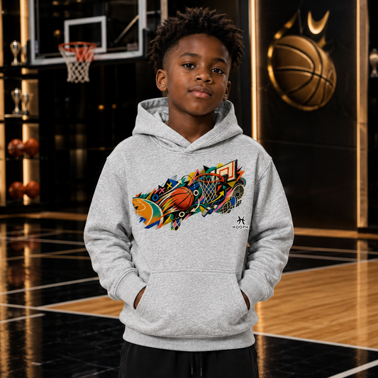 COURT FUSION Youth Basketball Fleece Hoodie