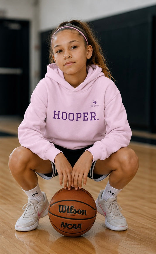HOOPER Youth Basketball Pullover Hoodie