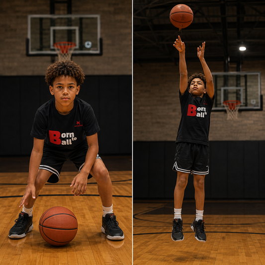 Born to Ball Youth Basketball T‑Shirt