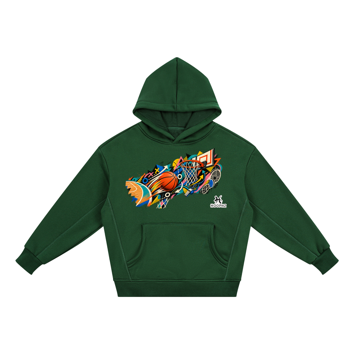 COURT FUSION Youth Basketball Fleece Hoodie