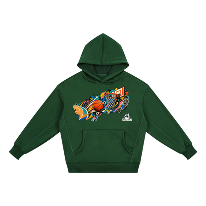 COURT FUSION Youth Basketball Fleece Hoodie