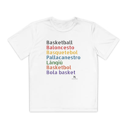 BASKETBALL IS GLOBAL Youth Performance T-Shirt