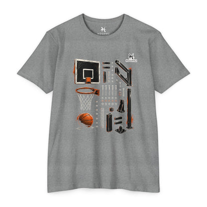 HOOP ANATOMY Basketball T-Shirt