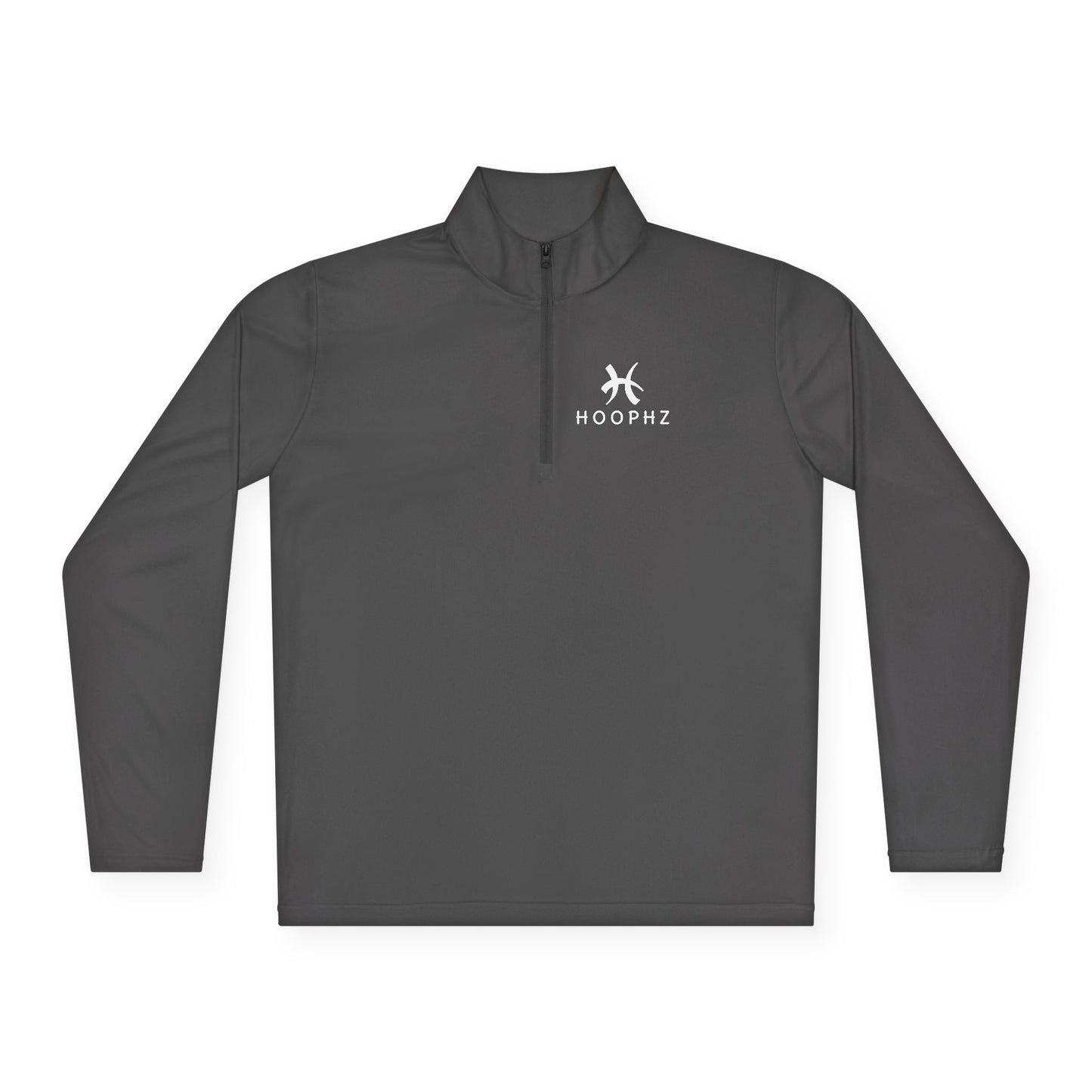 HOOPHZ Signature Basketball Warm-Up Quarter-Zip Pullover