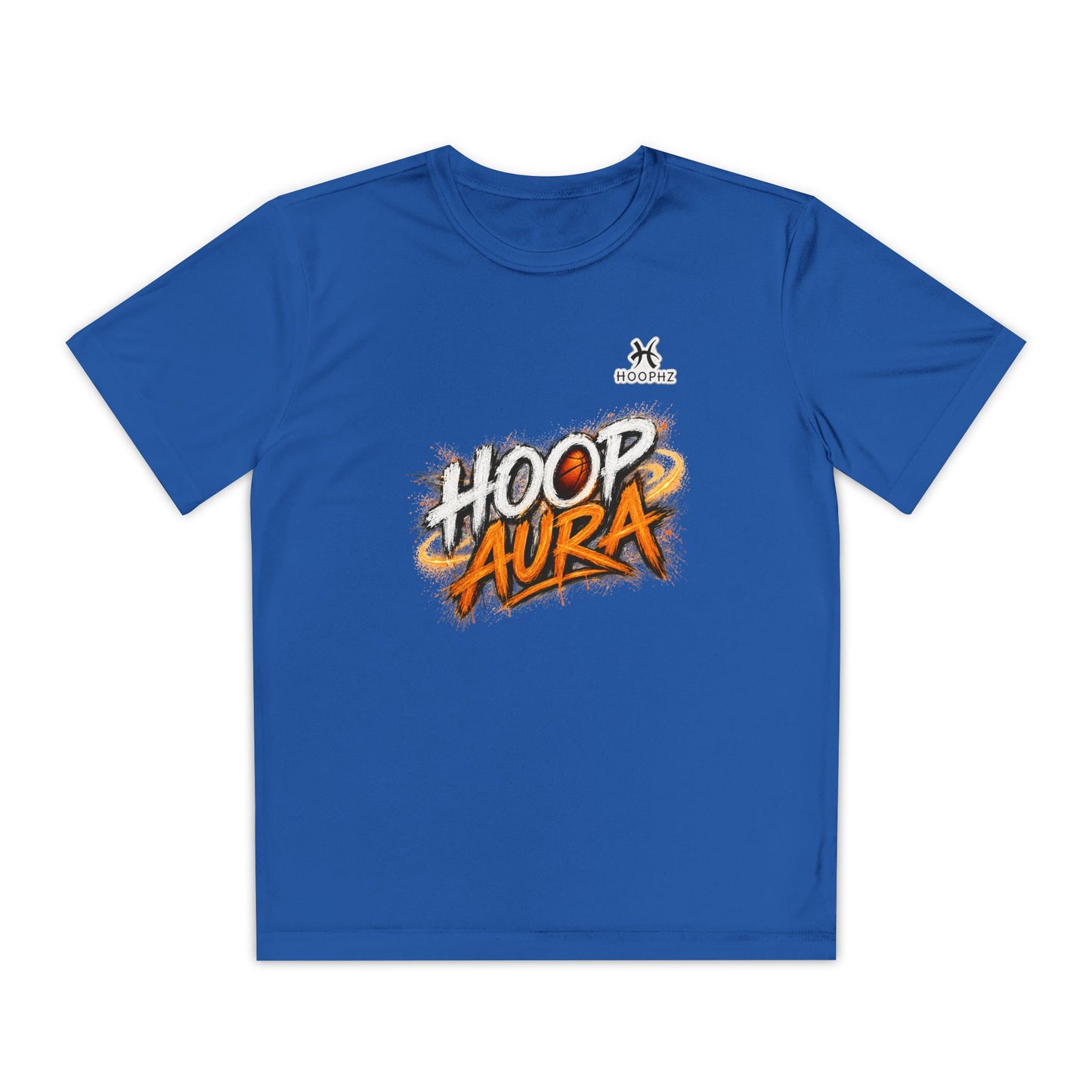 HOOP AURA Youth Basketball Performance T-Shirt