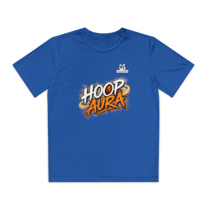 HOOP AURA Youth Basketball Performance T-Shirt