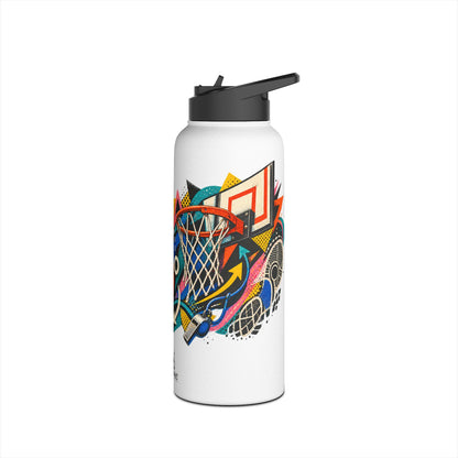 COURT DRIP Insulated Basketball Water Bottle