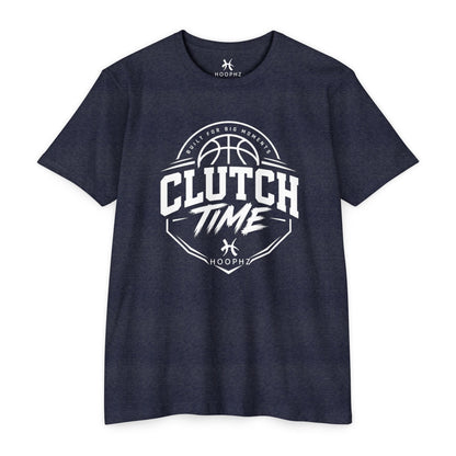 CLUTCH TIME Basketball Graphic T-Shirt