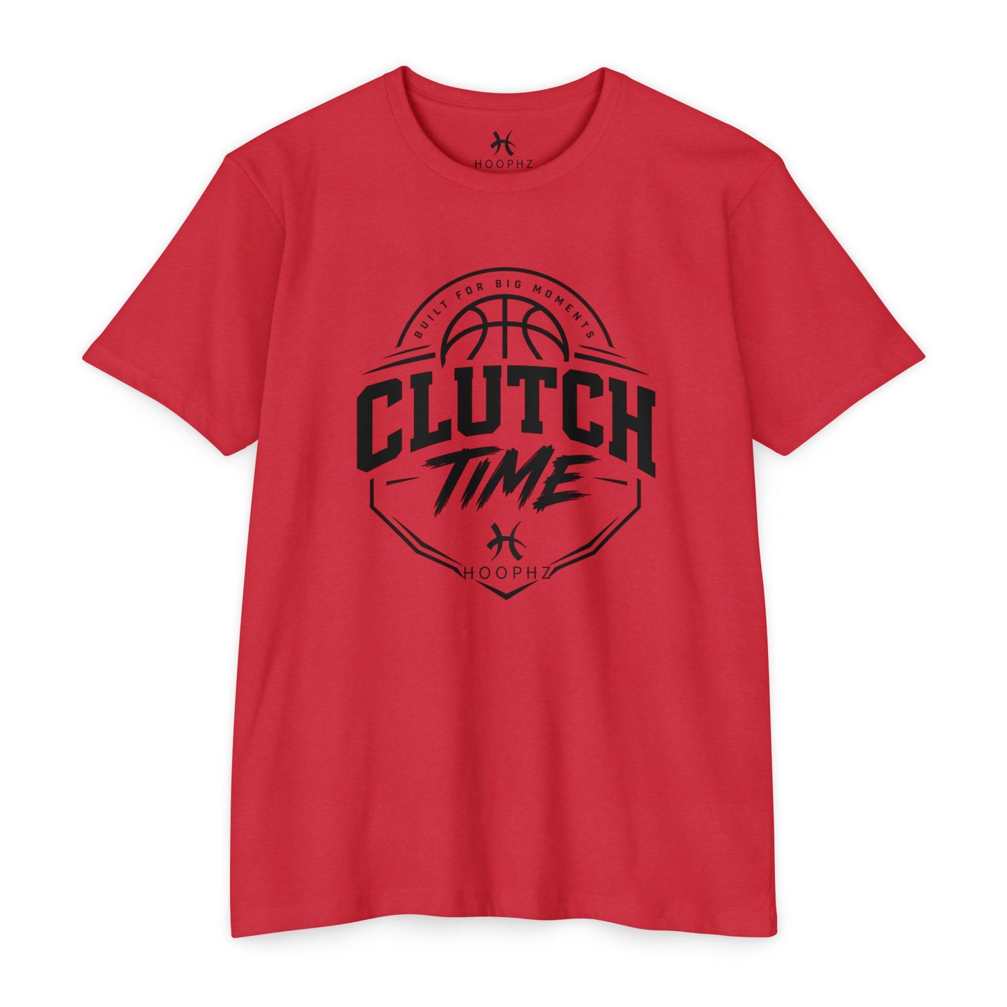 CLUTCH TIME Basketball Graphic T-Shirt