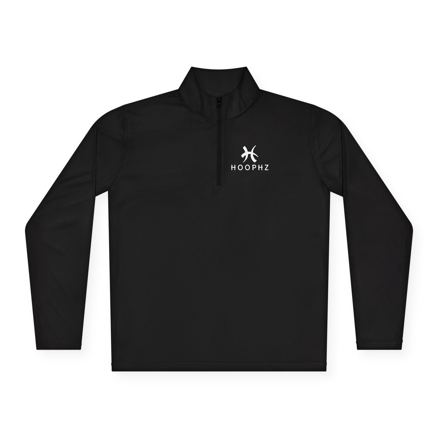 HOOPHZ Signature Basketball Warm-Up Quarter-Zip Pullover