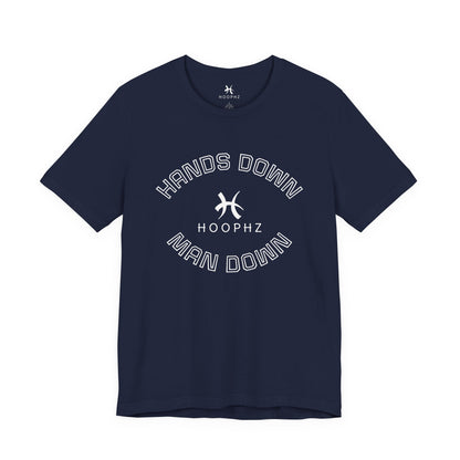 Hands Down. Man Dow. Basketball T-shirt
