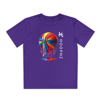 BASKETBALL DRIP Youth Performance T-Shirt