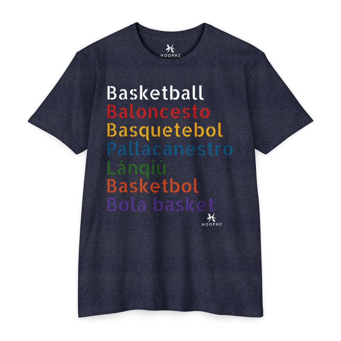 BASKETBALL IS GLOBAL Unisex Basketball T-Shirt