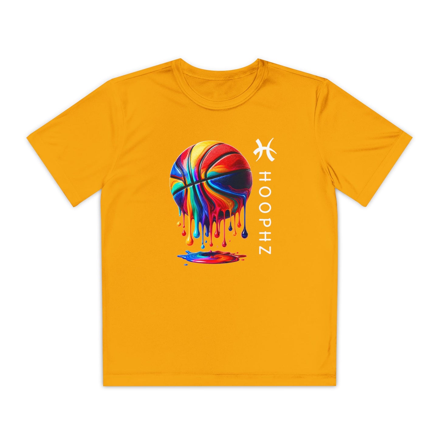 BASKETBALL DRIP Youth Performance T-Shirt