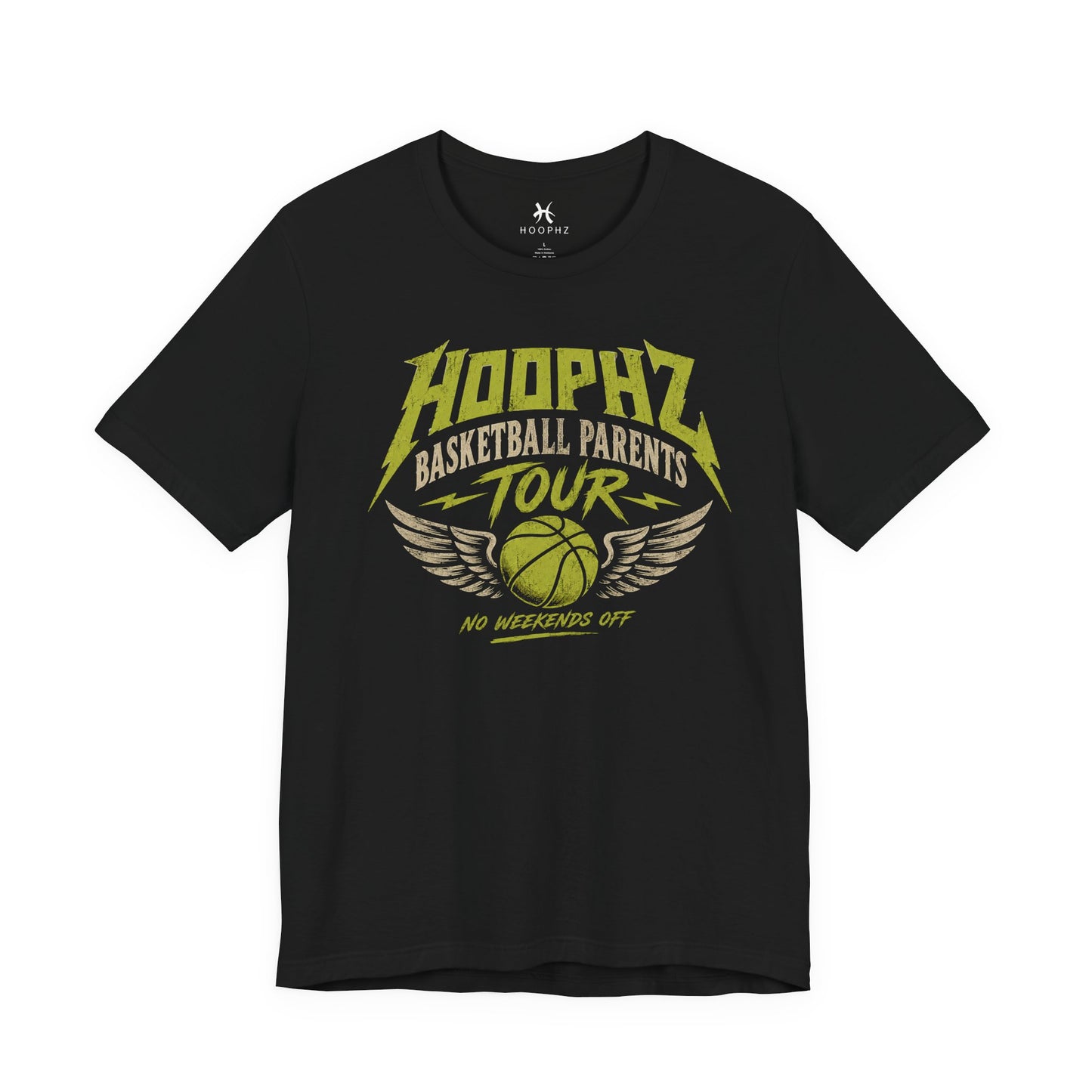 HOOPHZ Basketball Parents Tour T‑Shirt