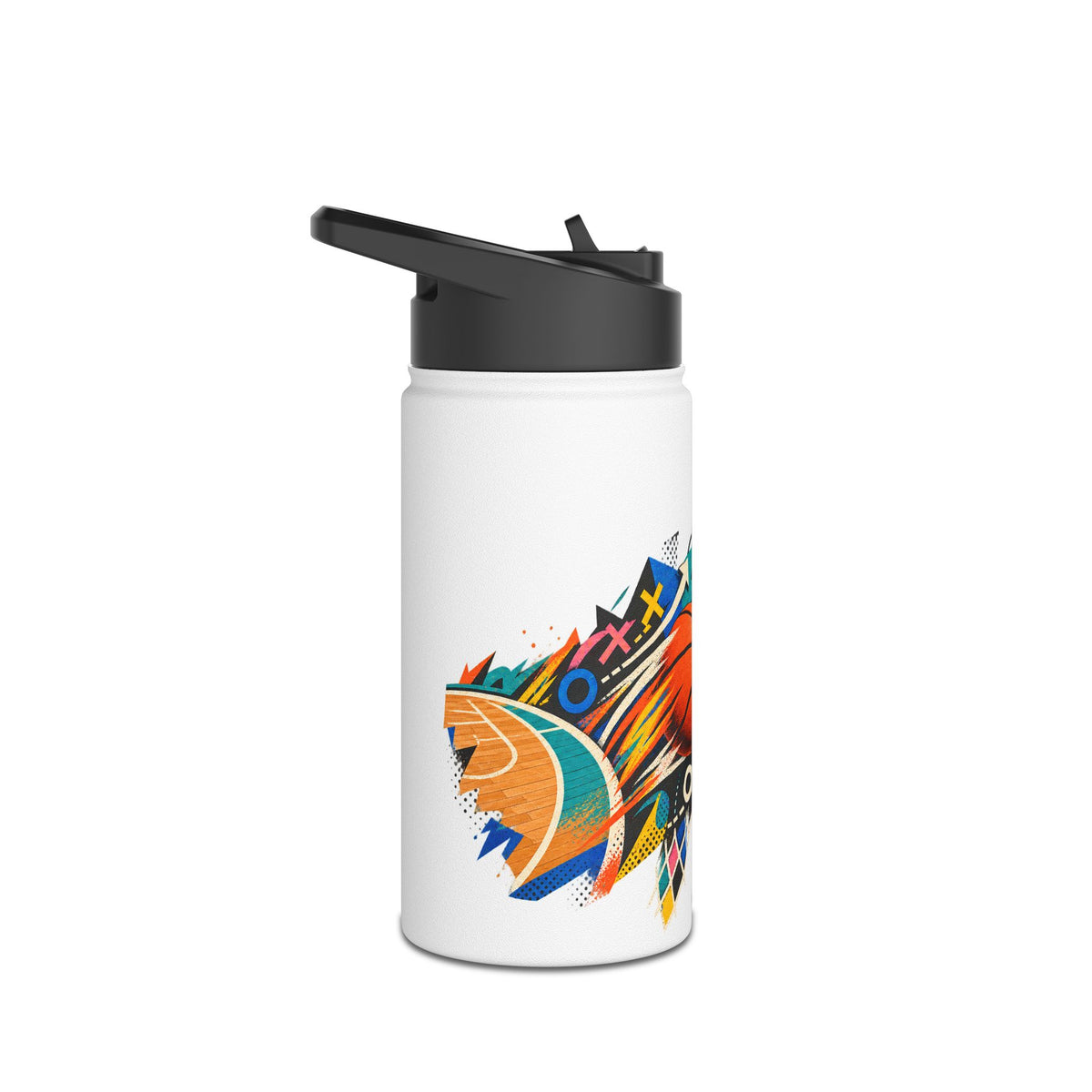 COURT DRIP Insulated Basketball Water Bottle