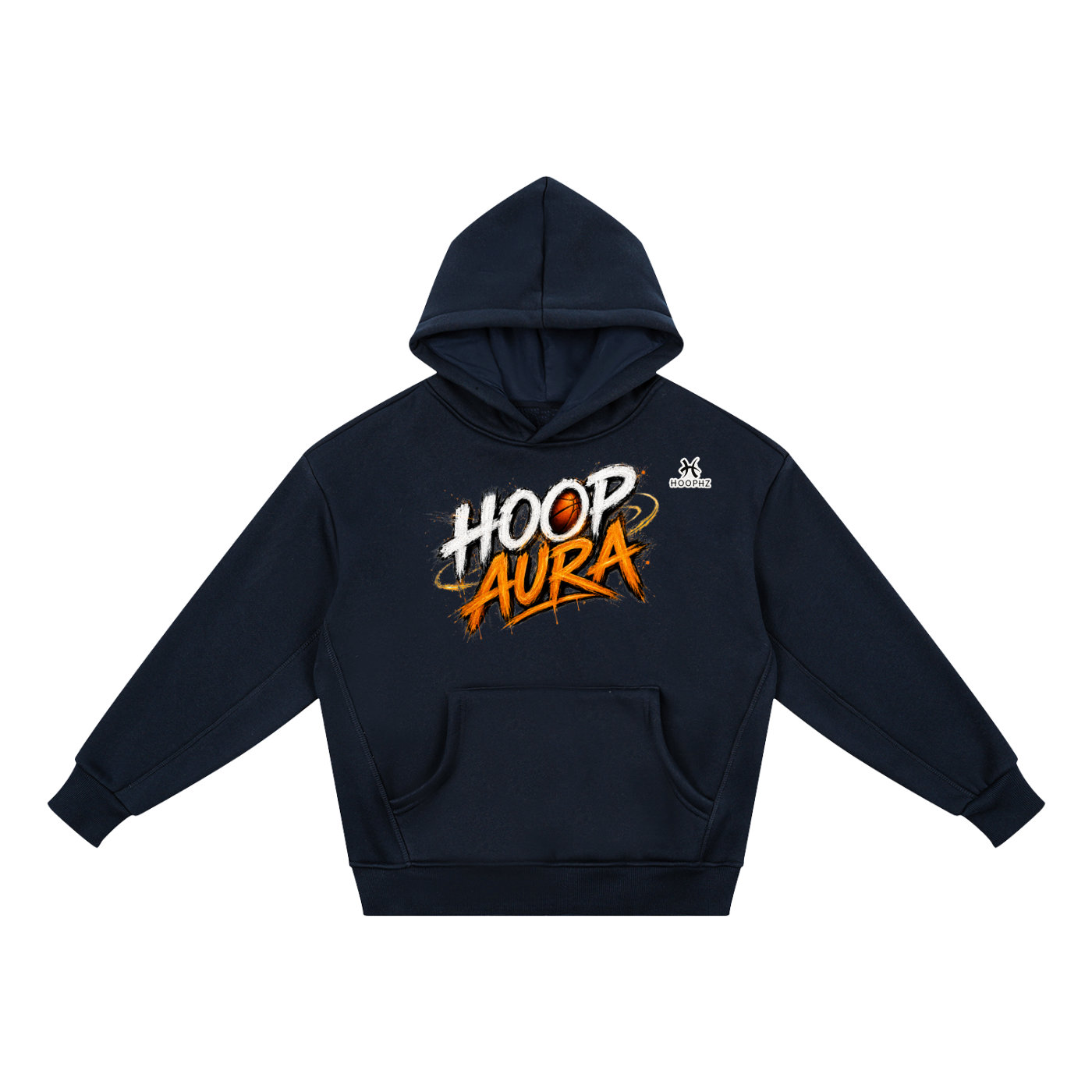 HOOP AURA Youth Basketball Fleece Hoodie