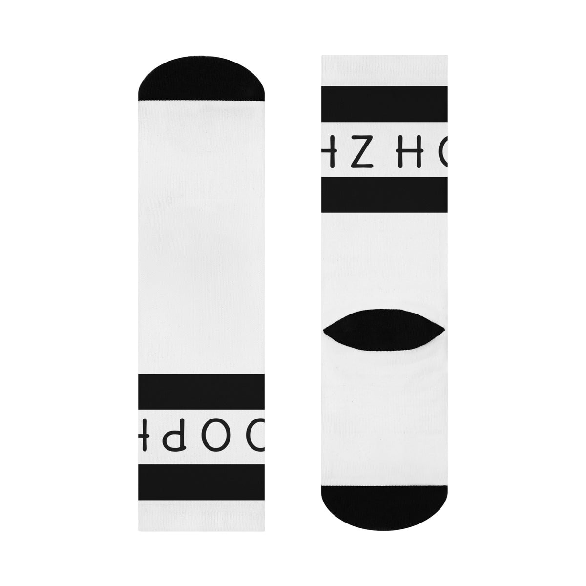 COURT STRIPE Cushioned Basketball Crew Socks
