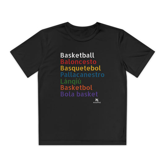 BASKETBALL IS GLOBAL Youth Performance T-Shirt