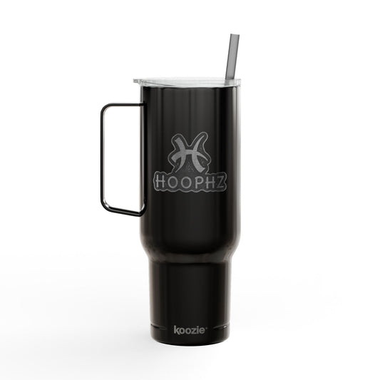 HOOPHZ Signature 40oz Engraved Basketball Tumbler