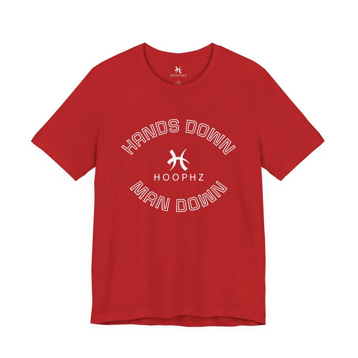 Hands Down. Man Dow. Basketball T-shirt