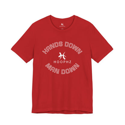 Hands Down. Man Dow. Basketball T-shirt