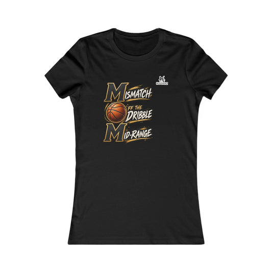 MOM. Mismatch. Off the Dribble. Mid-Range. Basketball T-Shirt