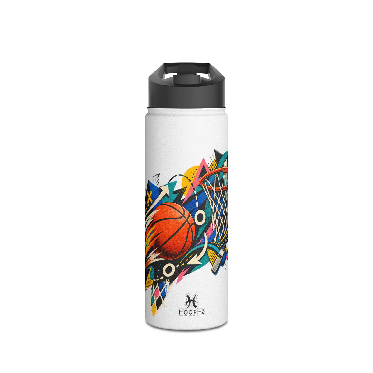 COURT DRIP Insulated Basketball Water Bottle