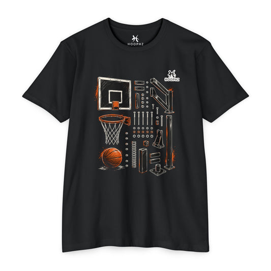 HOOP ANATOMY Basketball T-Shirt