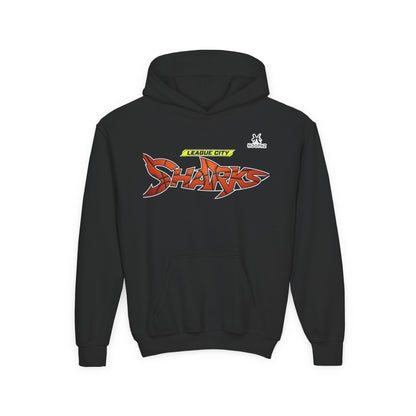 League City Sharks Youth Basketball Hoodie – Shark Pressure
