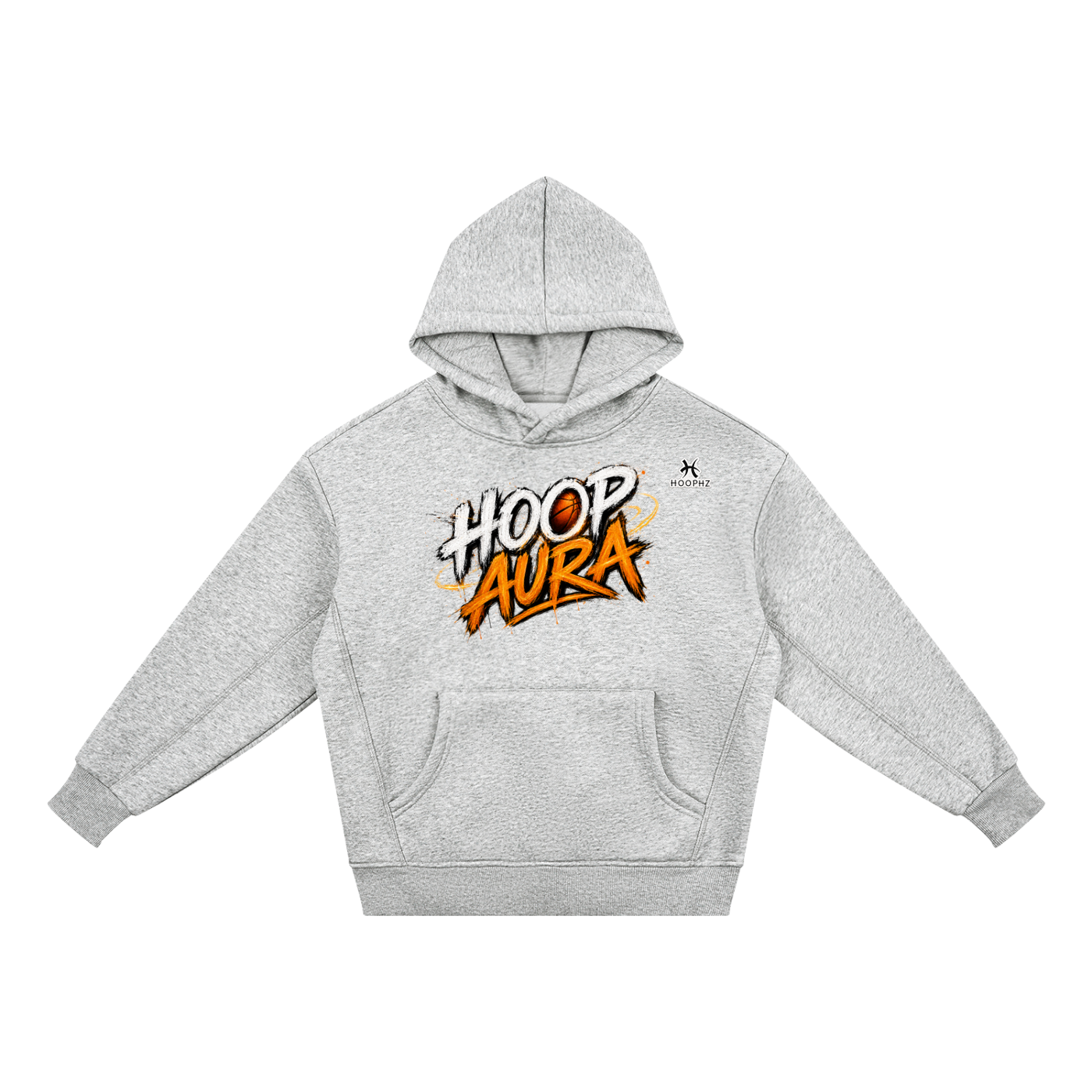 HOOP AURA Youth Basketball Fleece Hoodie