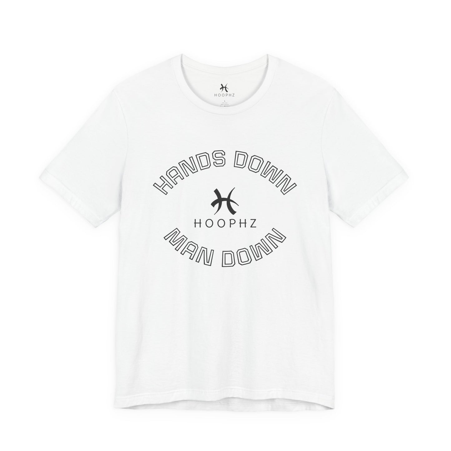 Hands Down. Man Dow. Basketball T-shirt