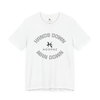Hands Down. Man Dow. Basketball T-shirt