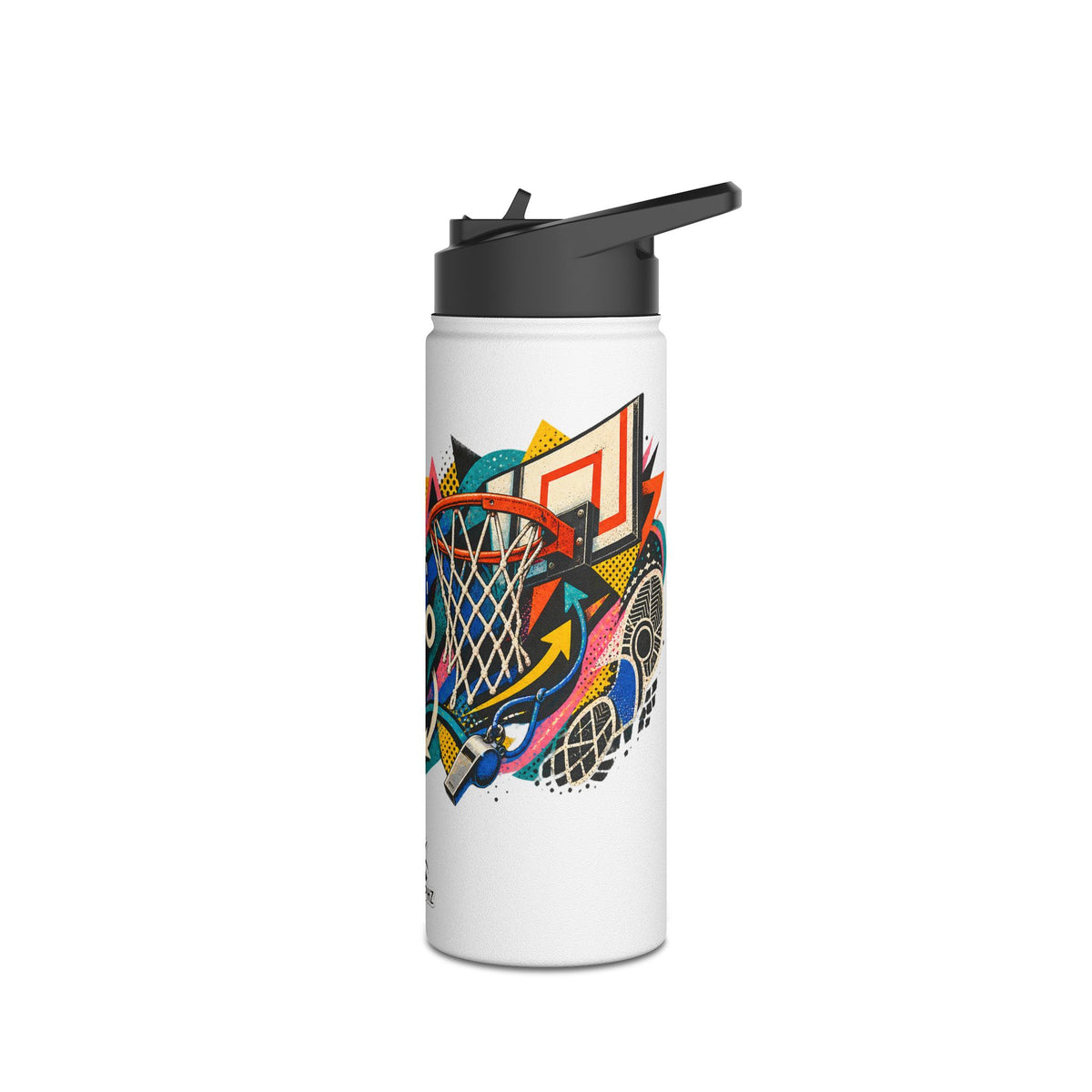 COURT DRIP Insulated Basketball Water Bottle