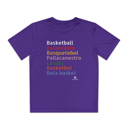 BASKETBALL IS GLOBAL Youth Performance T-Shirt