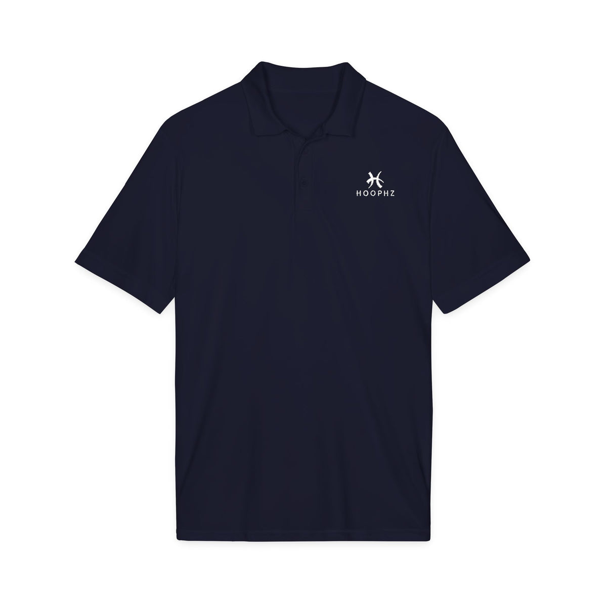 HOOPHZ Signature Basketball Performance Polo