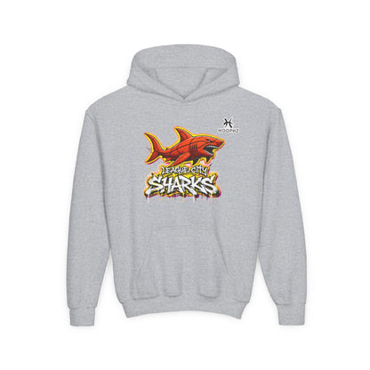 League City Sharks Youth Basketball Hoodie – Fear the Fin