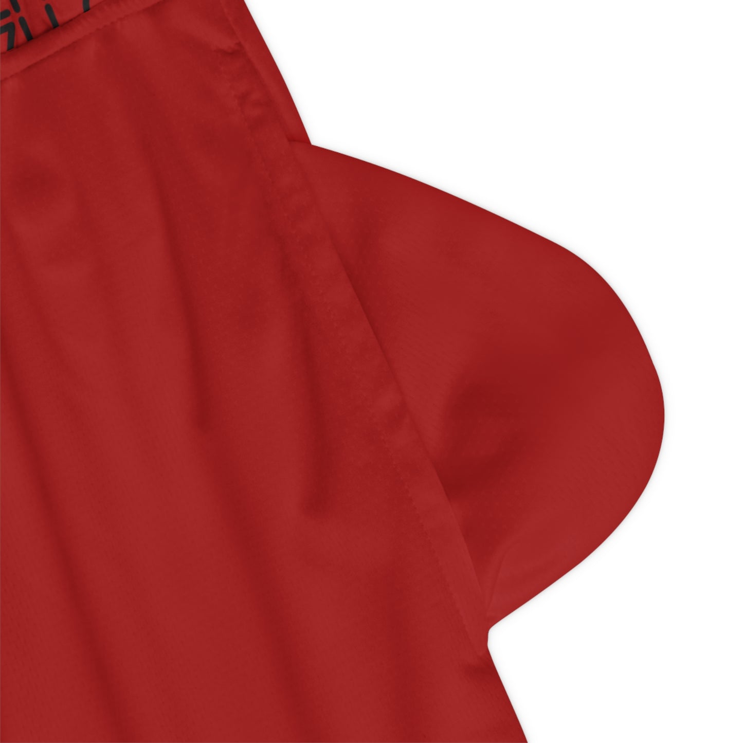 HOOPHZ Signature Basketball Shorts — Red