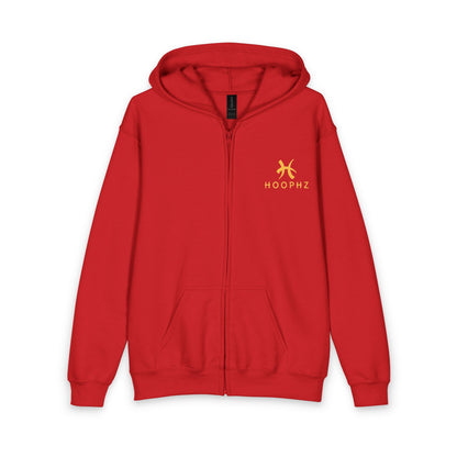 BKT GTR Youth Basketball Zip-up Hoodie