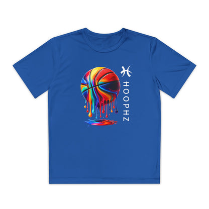 BASKETBALL DRIP Youth Performance T-Shirt