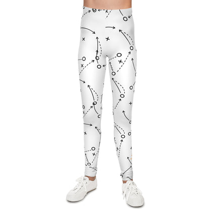 "Playbook" Youth Leggings