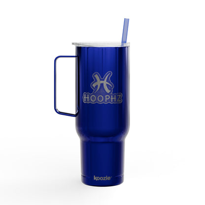 HOOPHZ Signature 40oz Engraved Basketball Tumbler