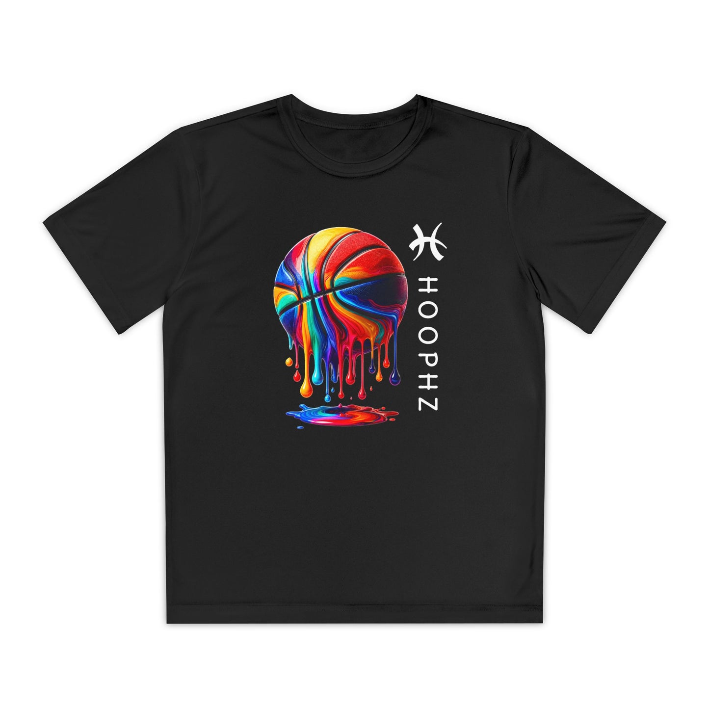 BASKETBALL DRIP Youth Performance T-Shirt