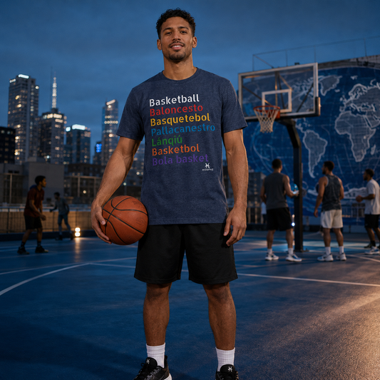 BASKETBALL IS GLOBAL Unisex Basketball T-Shirt
