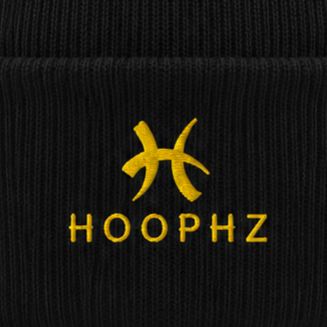 HOOPHZ Signature Embroidered Basketball Beanie