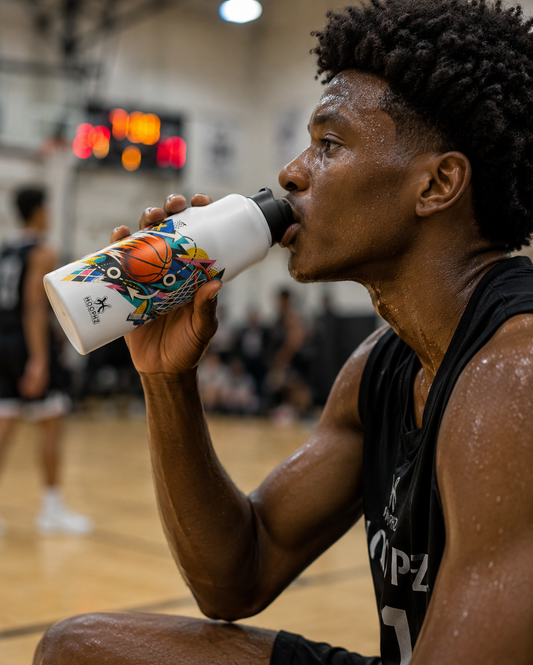 COURT DRIP Insulated Basketball Water Bottle