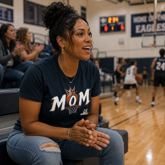 MOM. Basketball T-Shirt