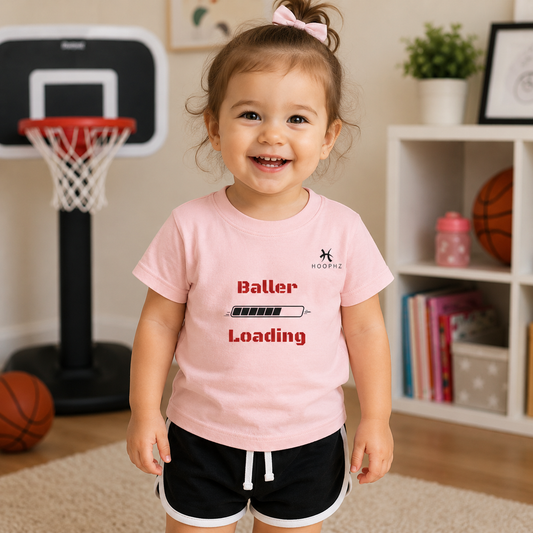 BALLER LOADING Toddler Basketball T-Shirt